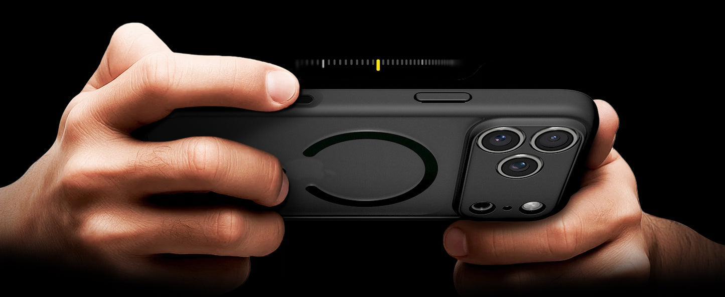 Spigen Compatible with iPhone 17 Pro Max Case Ultra Hybrid MagFit - Clear White