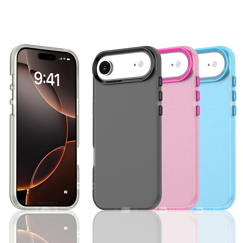 Airbag Anti-fall Candy Skin Feeling Frosted Phone Case