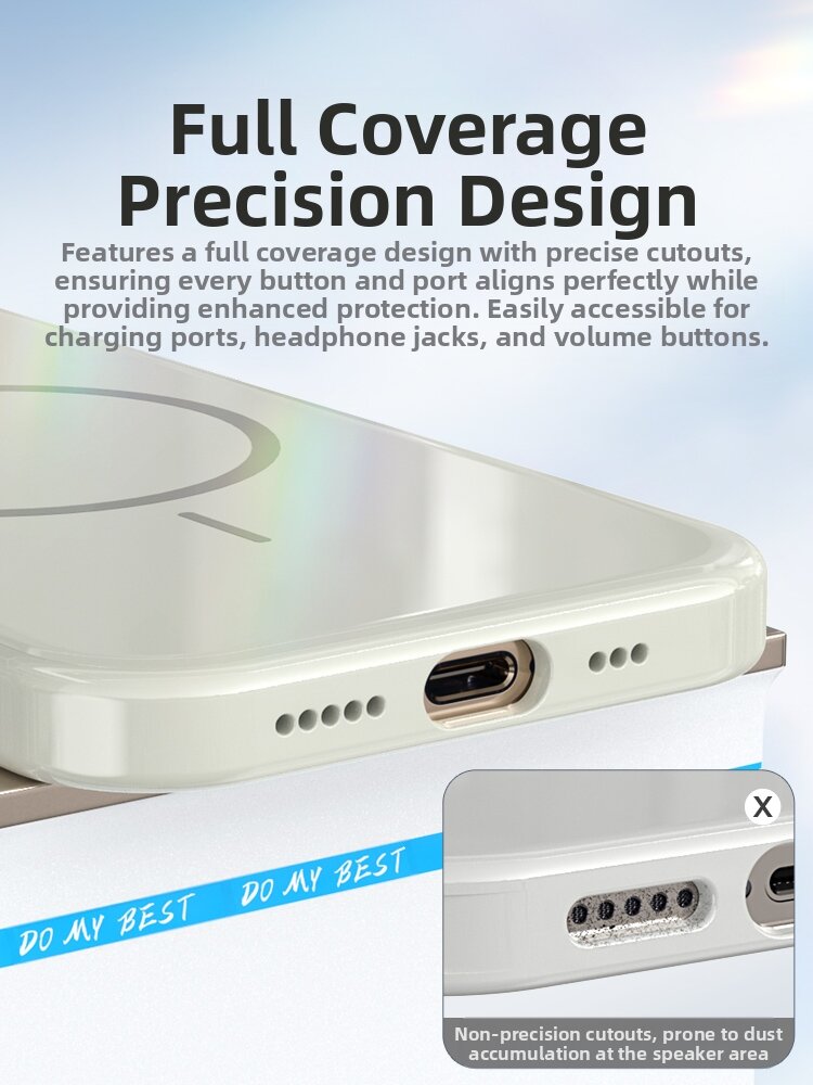 BLUEO | Advanced Protection Magnetic Anti-Shock Phone Case for iPhone 16 Pro and iPhone 15 Pro Max