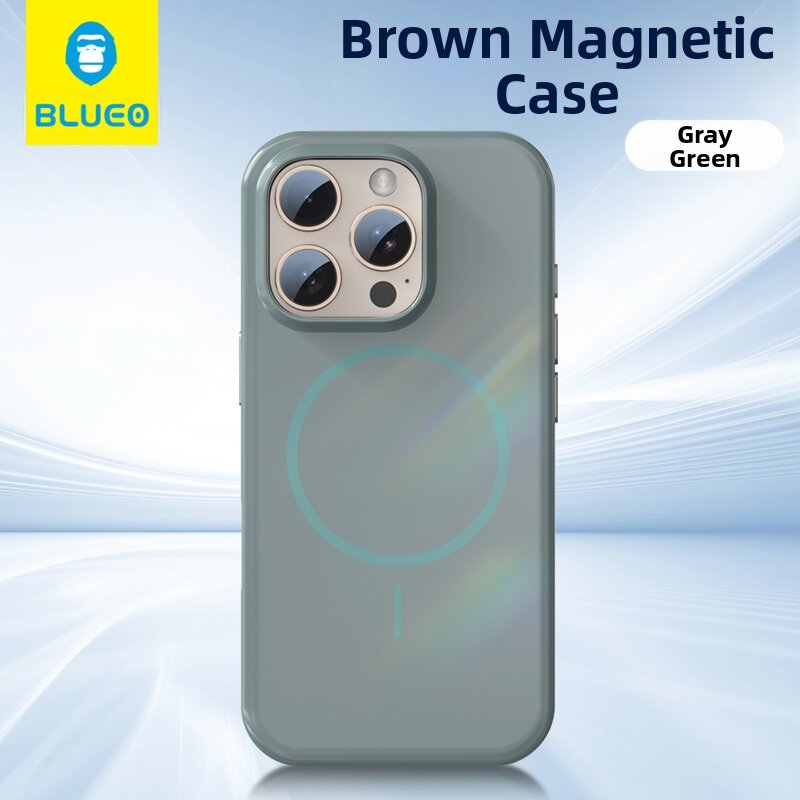BLUEO | Advanced Protection Magnetic Anti-Shock Phone Case for iPhone 16 Pro and iPhone 15 Pro Max
