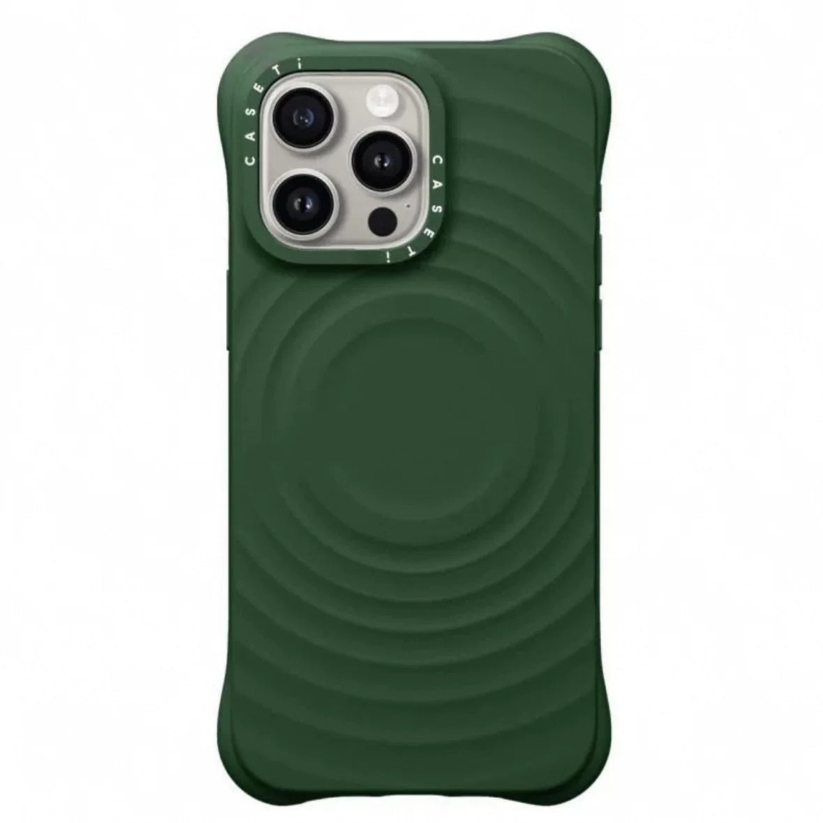 CASE Solid Color Wave Skin Feel MagSafe Magnetic Suction Applicable iPhone17promax iPhone Case16pro