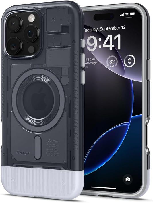 Spigen Compatible with iPhone 16 Pro Max Case Classic C1 MagFit - Graphite