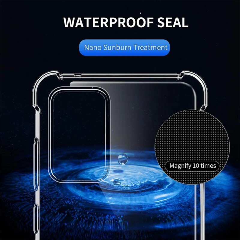 Clear Case for Samsung Galaxy A52s 5G A52 A32 4G Crystal Soft TPU Transparent Shockproof Phone Cover for Samsung A22 5G A12 A72