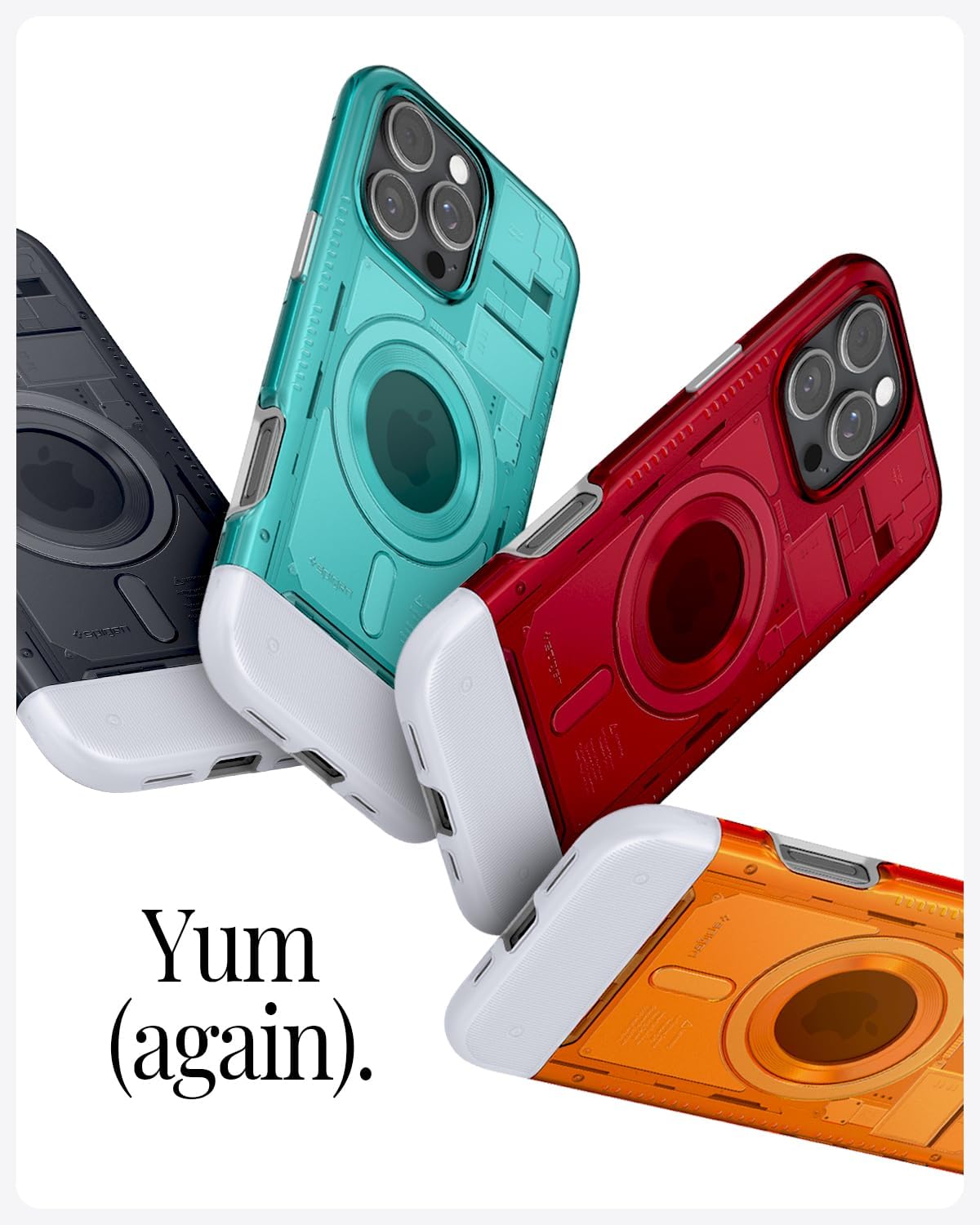 Spigen Compatible with iPhone 16 Pro Max Case Classic C1 MagFit - Graphite