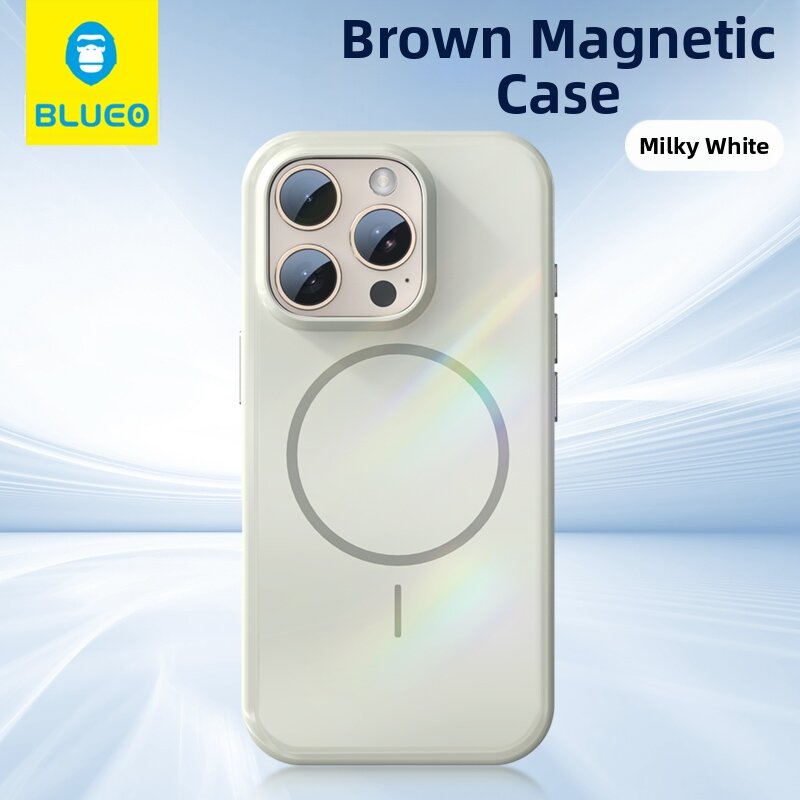 BLUEO | Advanced Protection Magnetic Anti-Shock Phone Case for iPhone 16 Pro and iPhone 15 Pro Max