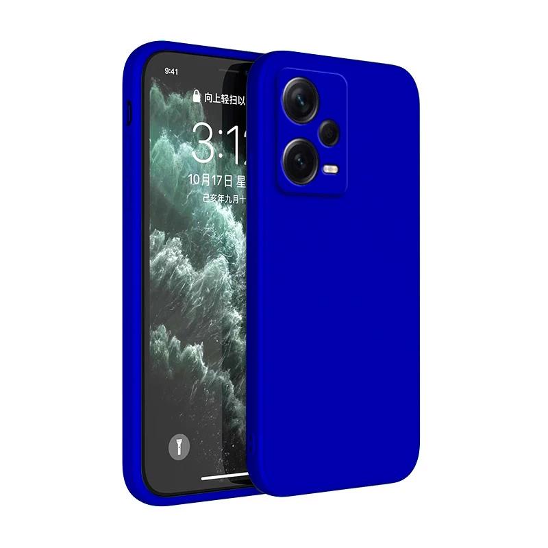 Square Liquid Silicone Case for Xiaomi Redmi Note 12 Pro Plus Discovery Soft Fundas Note12 12Pro Speed Pro+ Turbo 5G Basic Cover