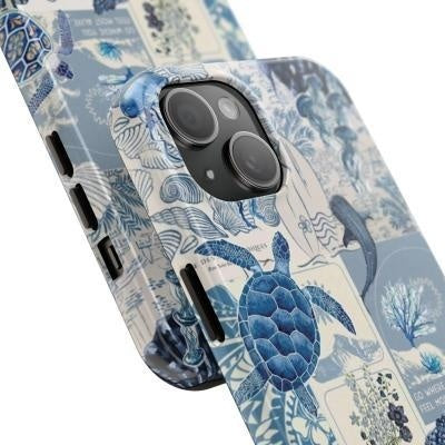 Creative And Minimalist Marine Bio Printed Phone Case