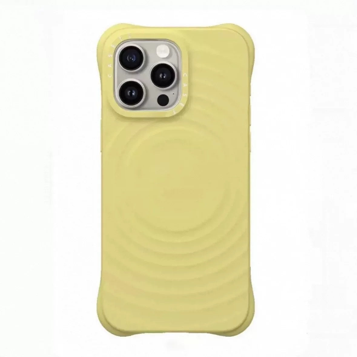 CASE Solid Color Wave Skin Feel MagSafe Magnetic Suction Applicable iPhone17promax iPhone Case16pro