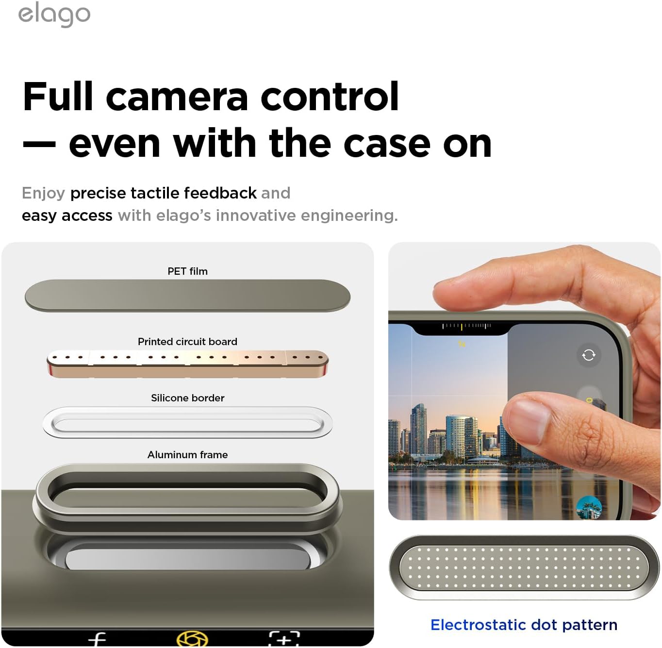 elago for iPhone Air Case, Premium Magnetic Silicone Case, Compatible with MagSafe, Liquid Silicone Material, Protective Cover, Shockproof, Slim Phone, 6.5 inch (Medium Grey)