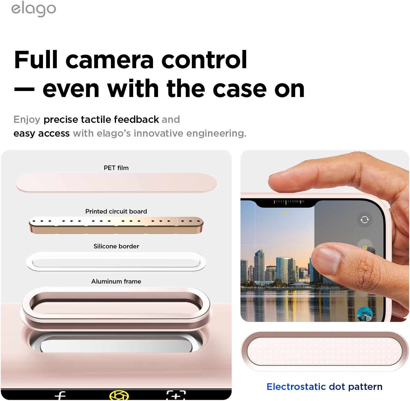 elago for iPhone 17 Case, Premium Magnetic Silicone Case, Compatible with MagSafe, Liquid Silicone Material, Protective Cover, Shockproof, Slim Phone, 6.3 inch (Lovely Pink)