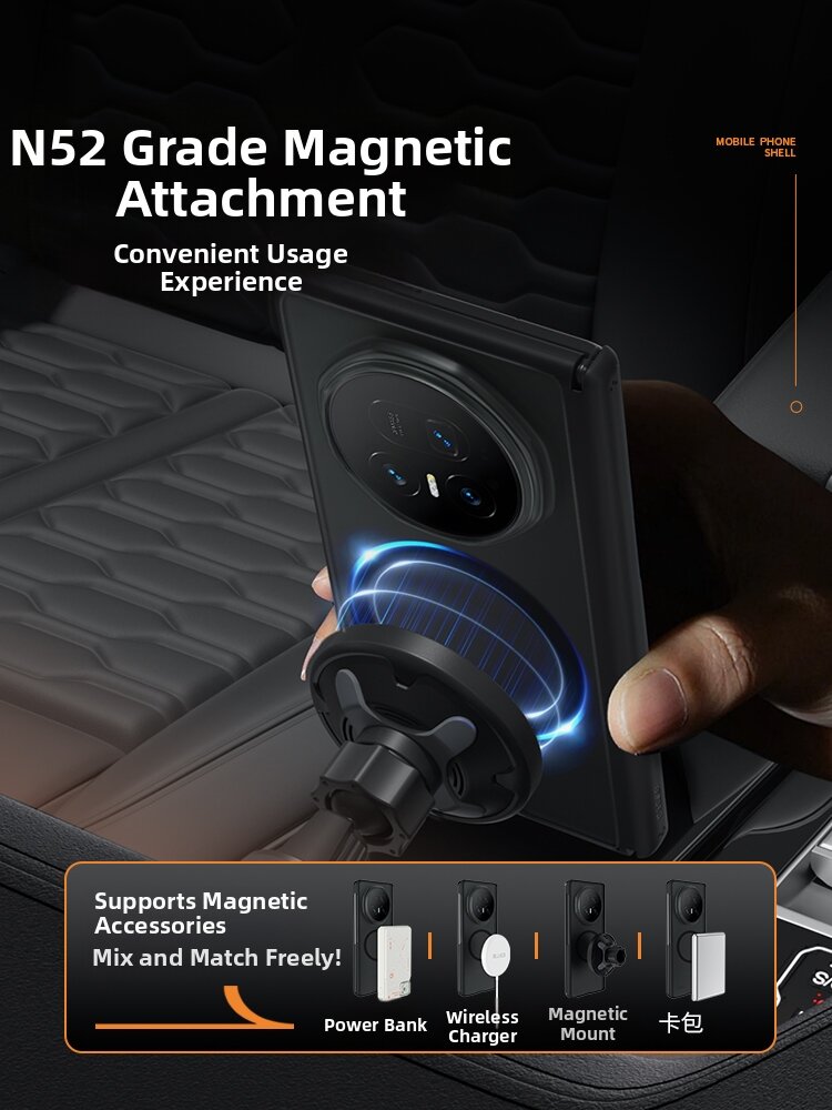 BLUEO | Folding Phone Case with Magnetic Hinge Protection Sleeve for Honor Magic V5