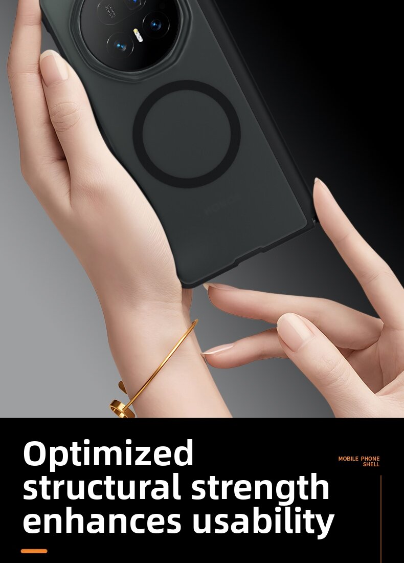 BLUEO | Folding Phone Case with Magnetic Hinge Protection Sleeve for Honor Magic V5