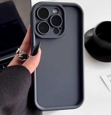 Frosted Photo Frame Simple Drop-resistant Soft Phone Case