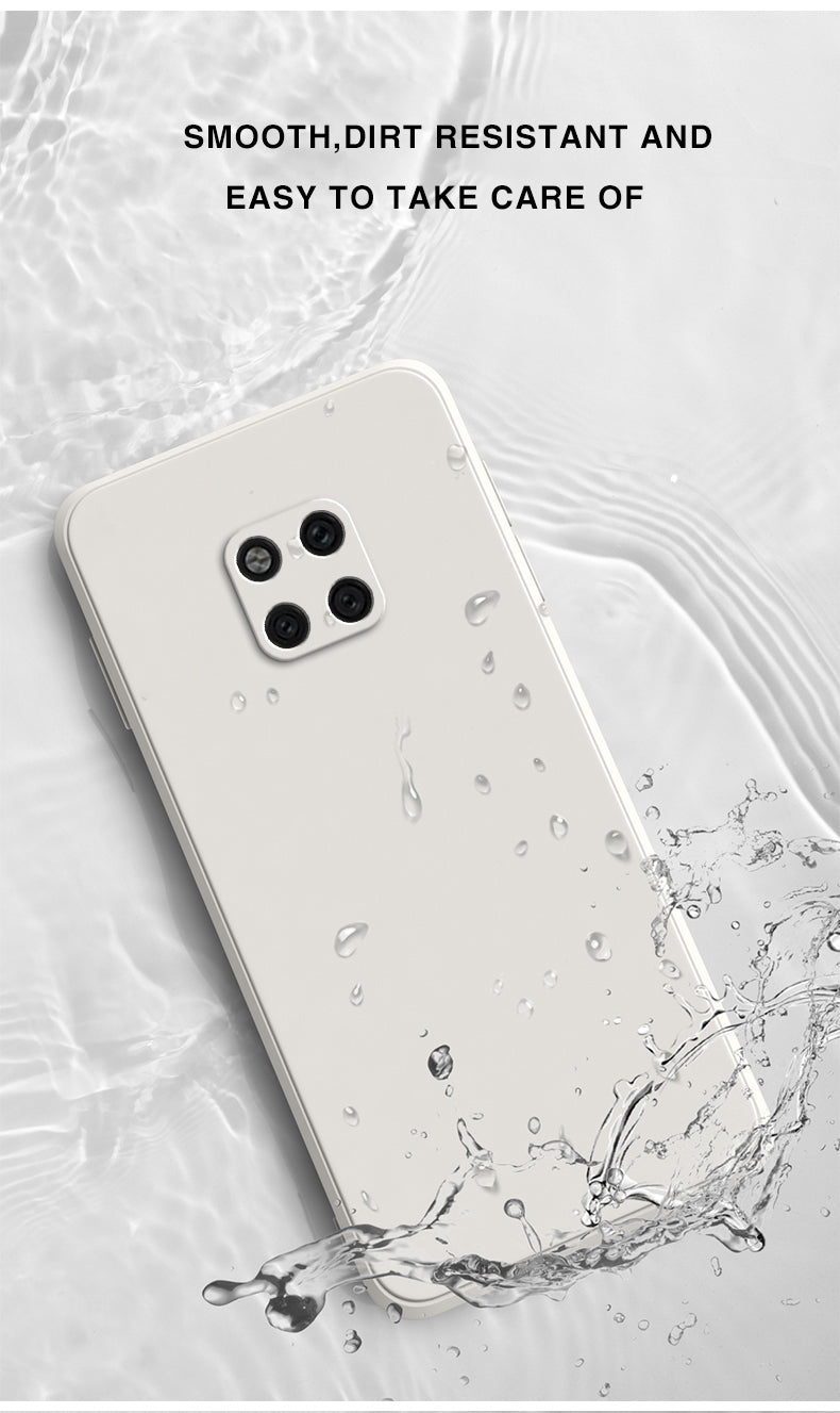 Original Soft Phone Case for Huawei Mate20 Mate 20 Pro X Square Liquid Silicone Luxury 20Pro Mate20Pro 20X 5G Back Cover Funda