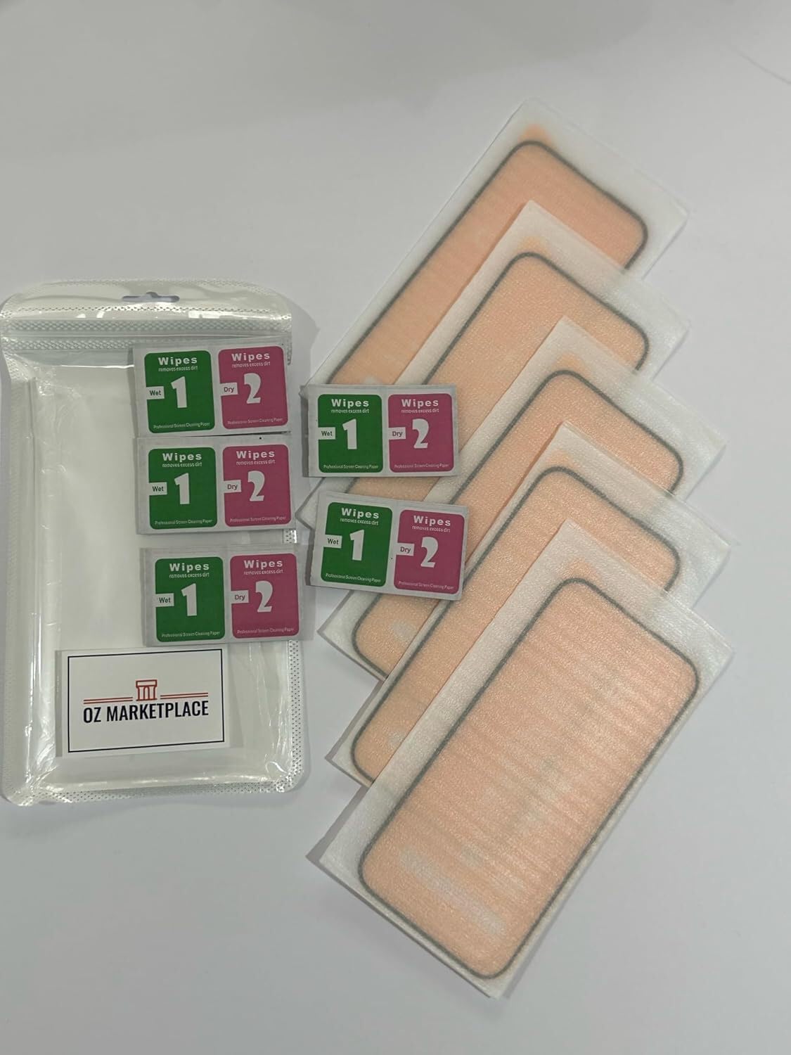 MATTE [5 Pack] Ceramic Screen Protectors for iPhone 15 Pro Max - Durable Flexible Shockproof Protective Film