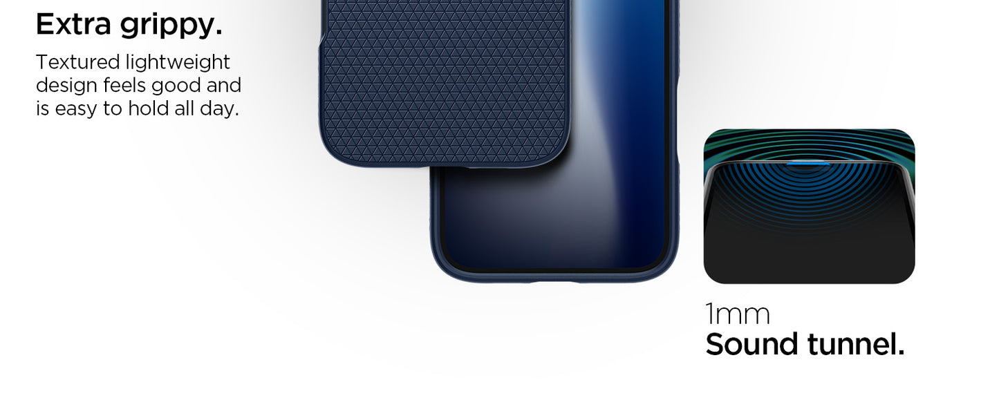 Spigen Compatible with iPhone 16 Case Liquid Air - Matte Black