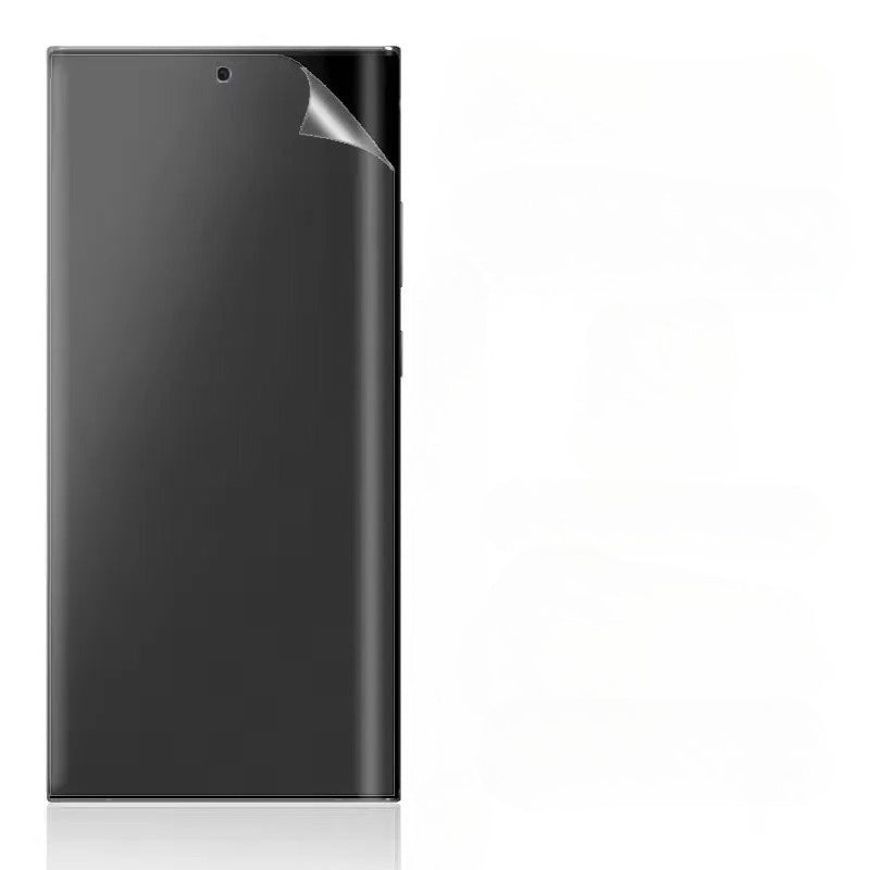 For Samsung Galaxy S21 S20 Ultra Plus FE Liquid silicone phone case and Matte hydrogel film