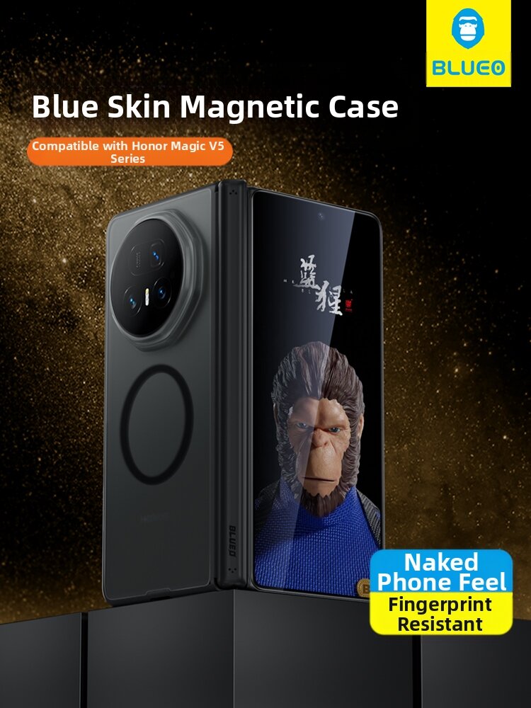 BLUEO | Folding Phone Case with Magnetic Hinge Protection Sleeve for Honor Magic V5