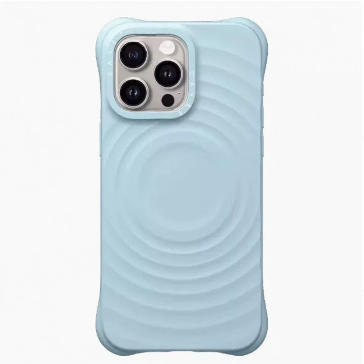 CASE Solid Color Wave Skin Feel MagSafe Magnetic Suction Applicable iPhone17promax iPhone Case16pro