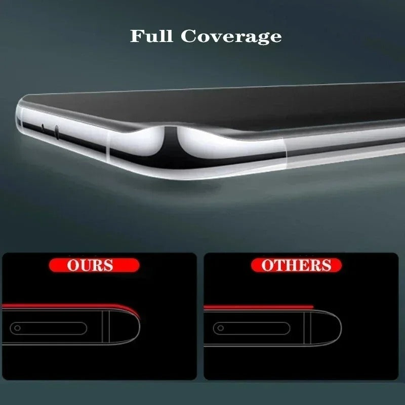 For Samsung Galaxy S21 S20 Ultra Plus FE Liquid silicone phone case and Matte hydrogel film