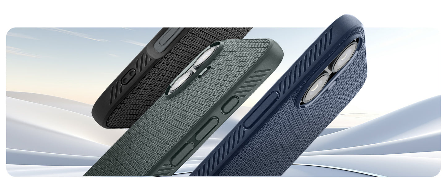 Spigen Compatible with iPhone 16 Case Liquid Air - Matte Black