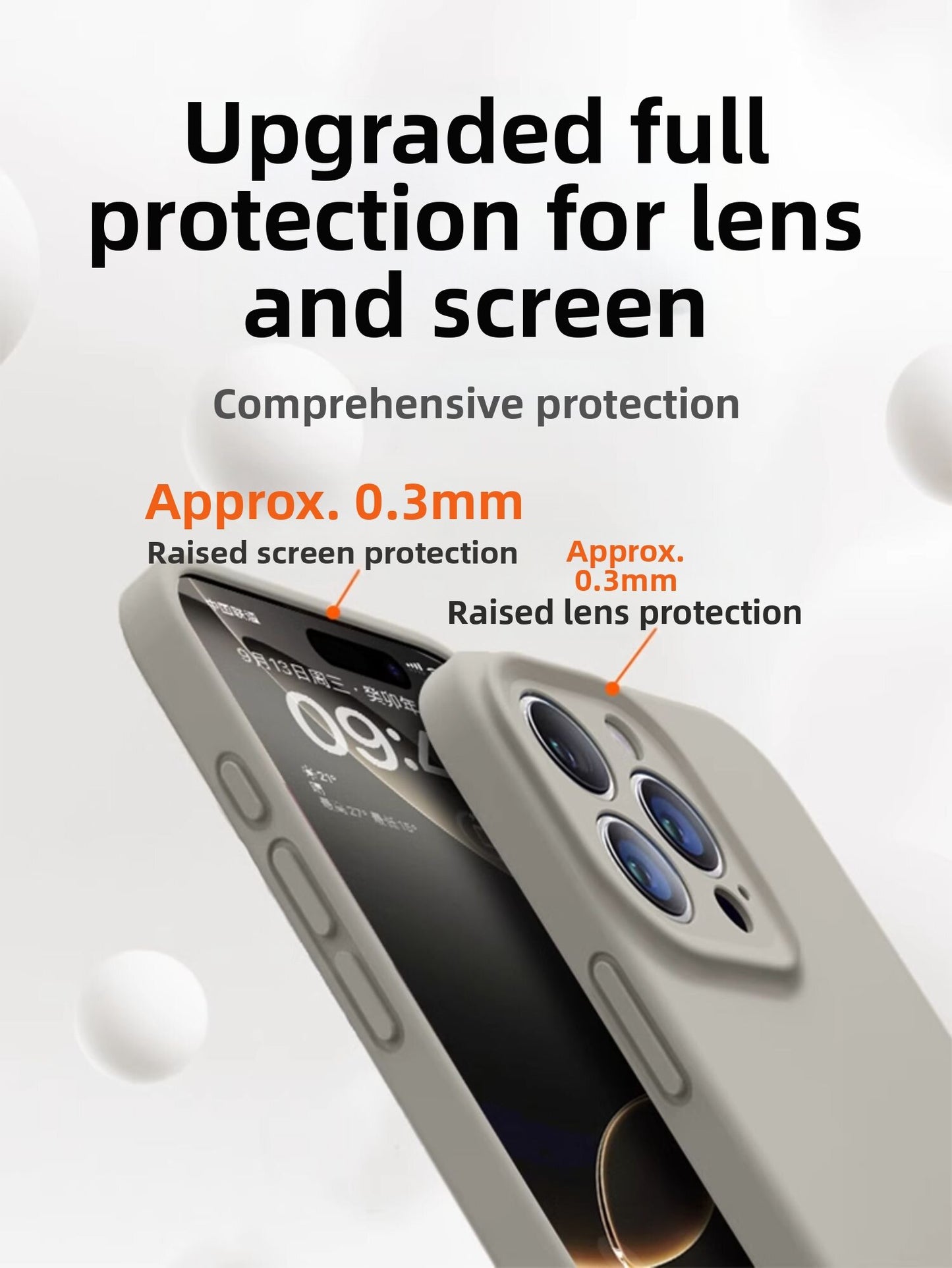 YOUSIDUN | Full Coverage Shockproof Silicone Phone Case for iPhone 17 Pro Max, iPhone 16 Pro Max, iPhone 16 Pro, iPhone 15, iPhone 14, iPhone 13, iPhone 12, iPhone 16 Air