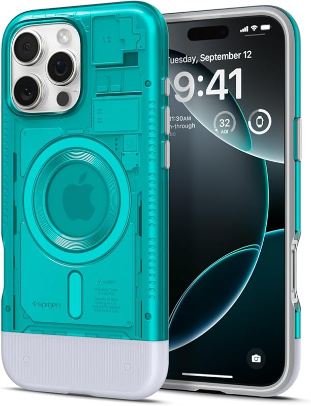 Spigen Compatible with iPhone 16 Pro Max Case Classic C1 MagFit - Graphite