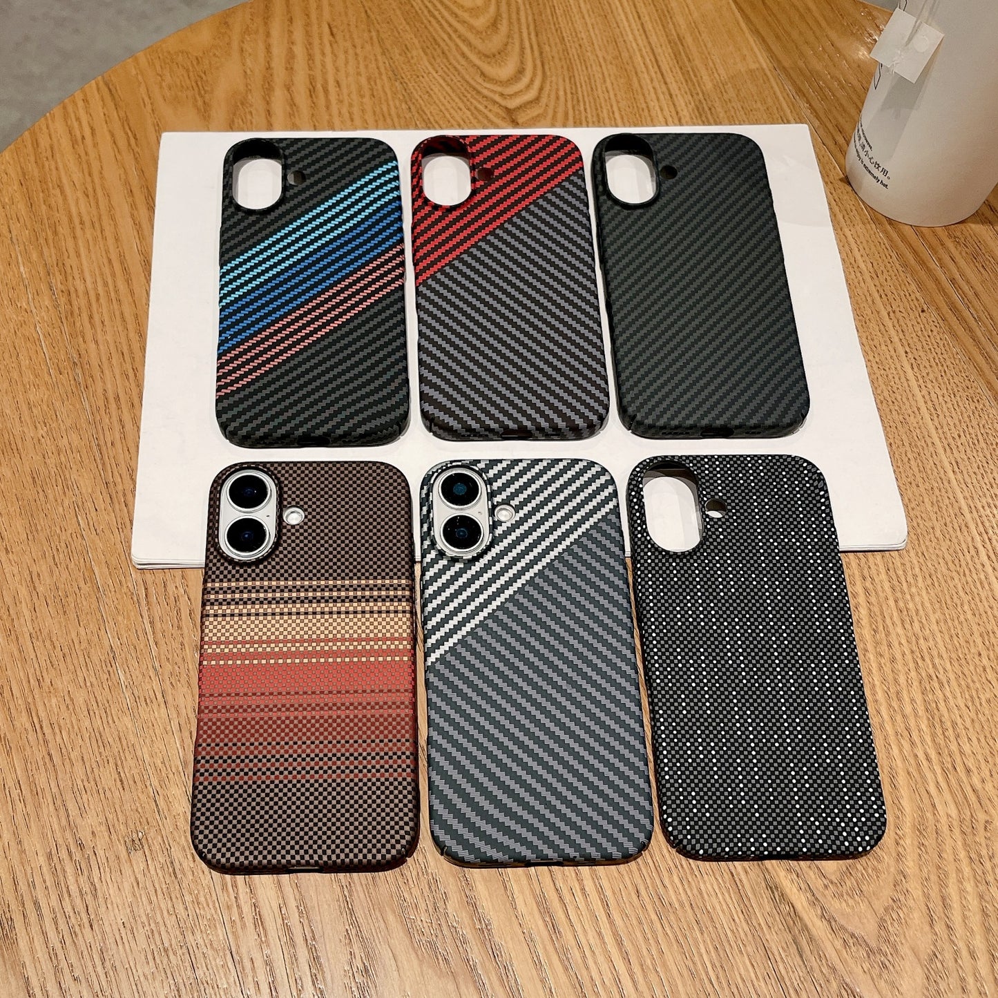 Applicable To 16Promax Carbon Fiber Magnetic Phone Case