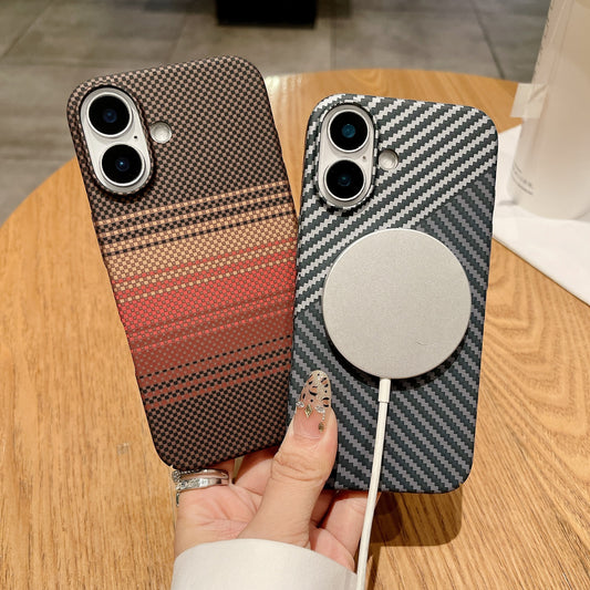 Applicable To 16Promax Carbon Fiber Magnetic Phone Case