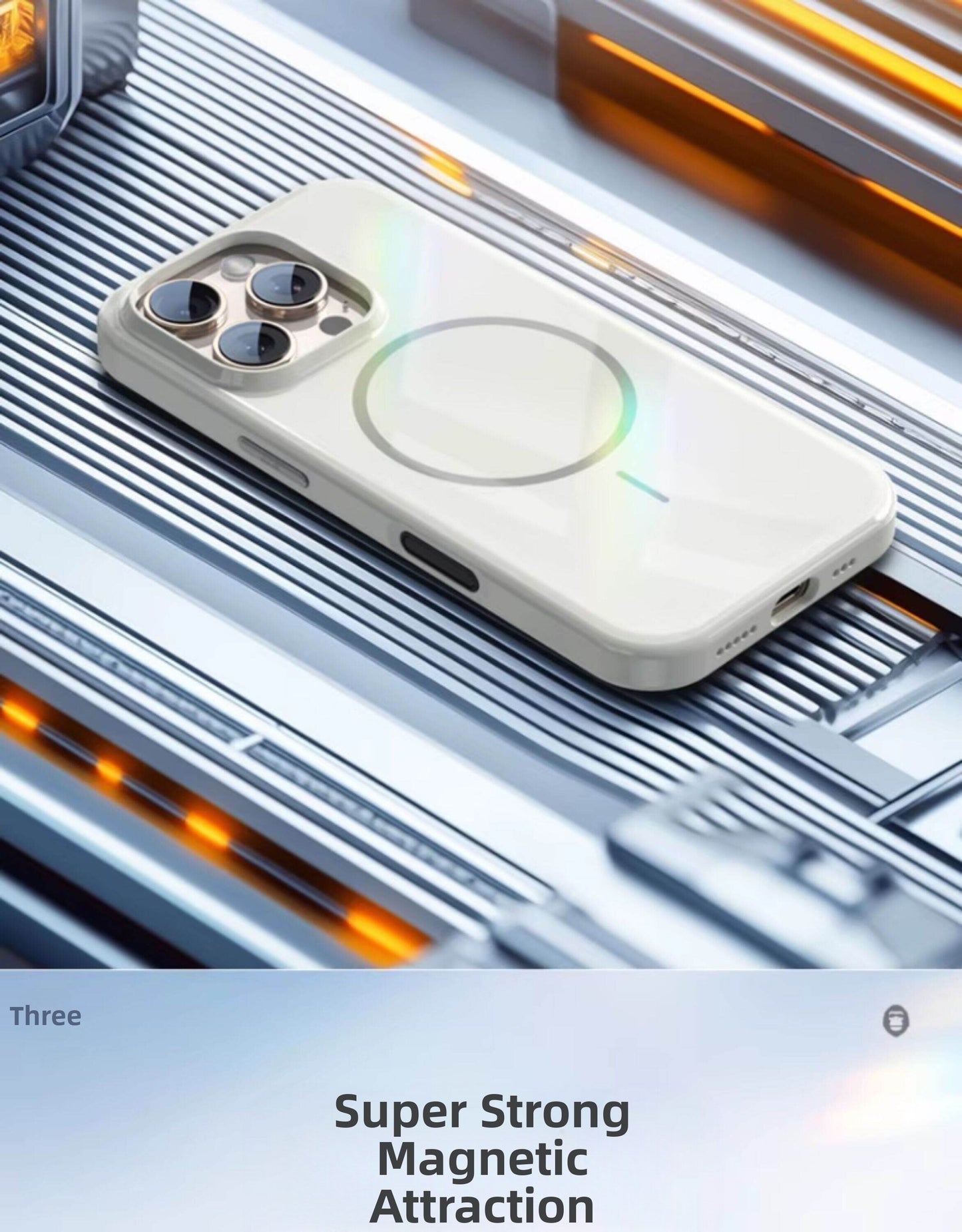 BLUEO | Advanced Protection Magnetic Anti-Shock Phone Case for iPhone 16 Pro and iPhone 15 Pro Max