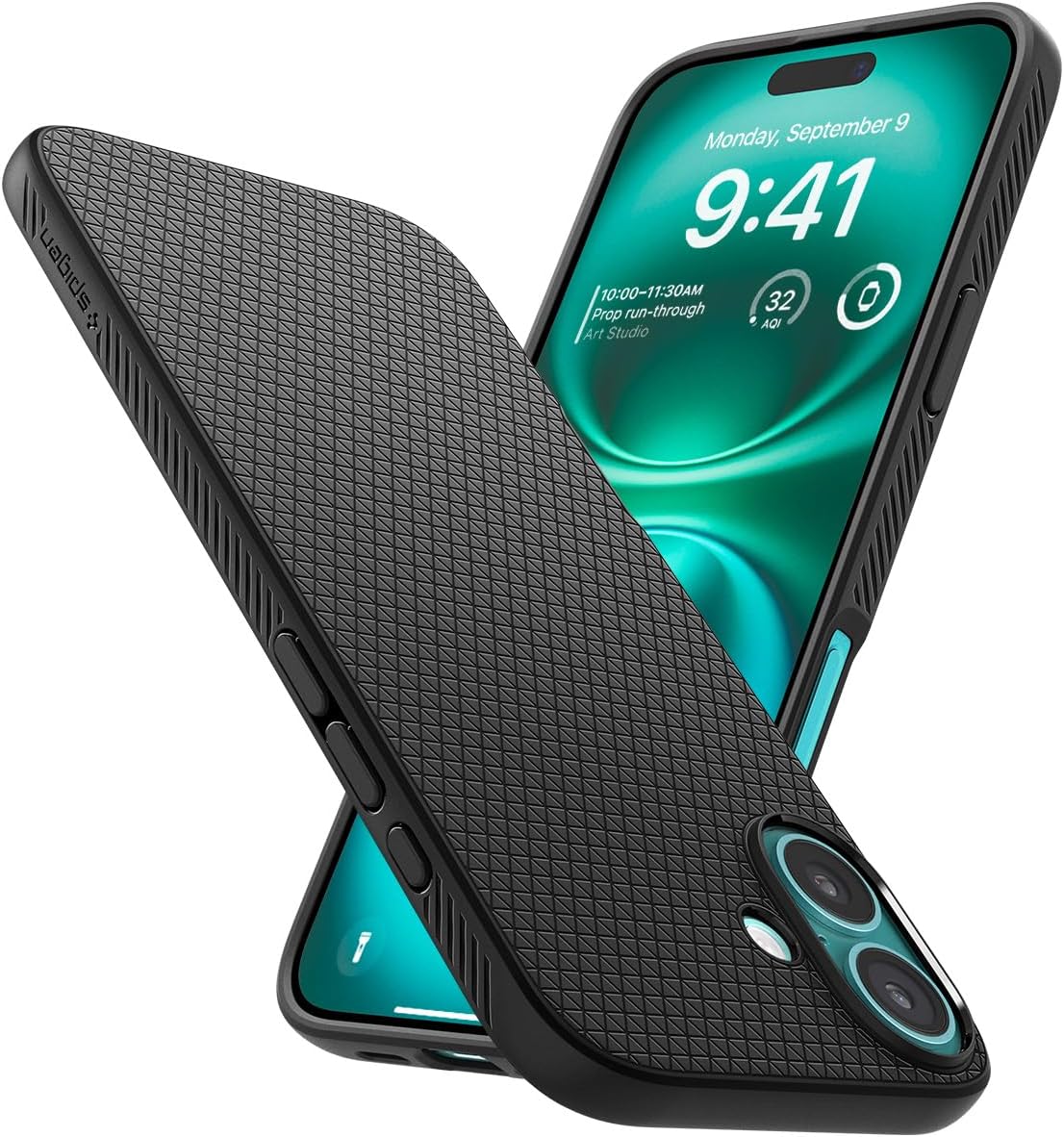 Spigen Compatible with iPhone 16 Case Liquid Air - Matte Black