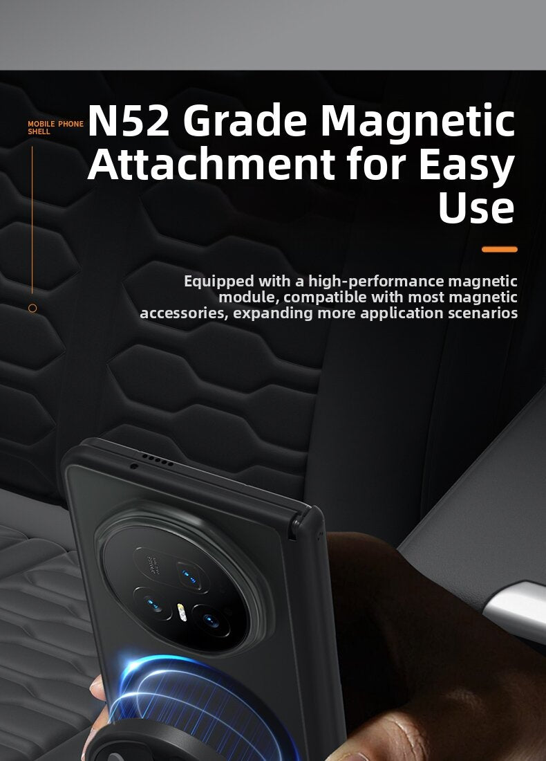 BLUEO | Folding Phone Case with Magnetic Hinge Protection Sleeve for Honor Magic V5