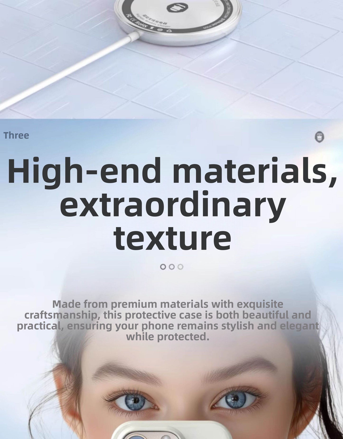 BLUEO | Advanced Protection Magnetic Anti-Shock Phone Case for iPhone 16 Pro and iPhone 15 Pro Max