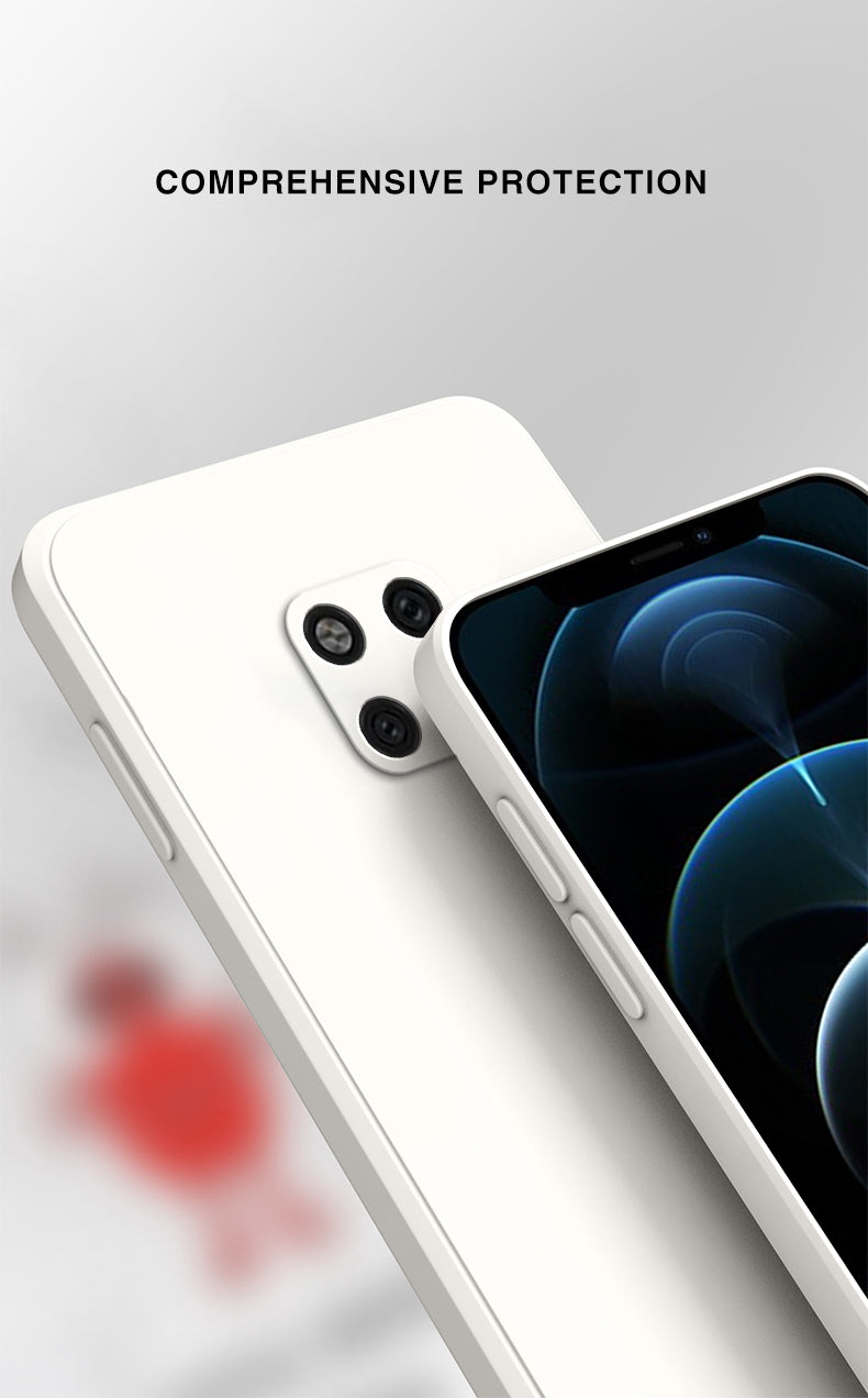 Original Soft Phone Case for Huawei Mate20 Mate 20 Pro X Square Liquid Silicone Luxury 20Pro Mate20Pro 20X 5G Back Cover Funda