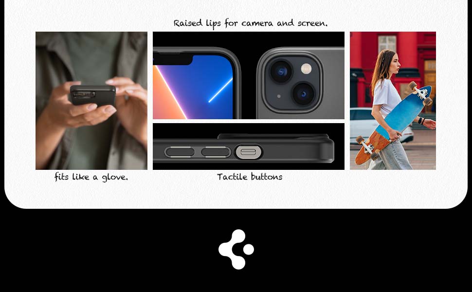 Spigen Compatible for iPhone 14 Pro Max Case Thin Fit - Metal Slate