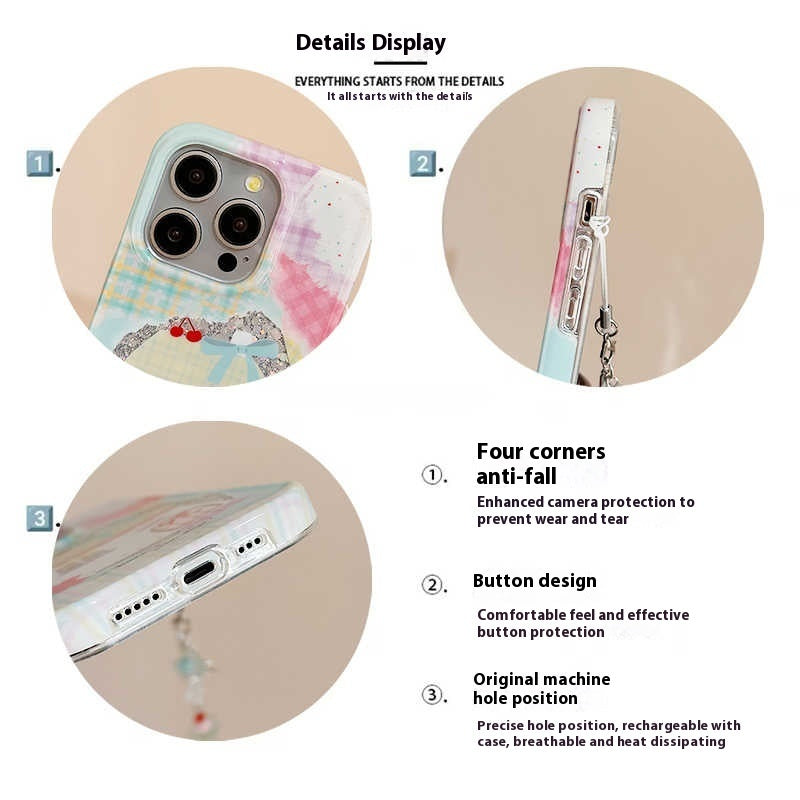 Korean Style Niche Cute House Phone Case