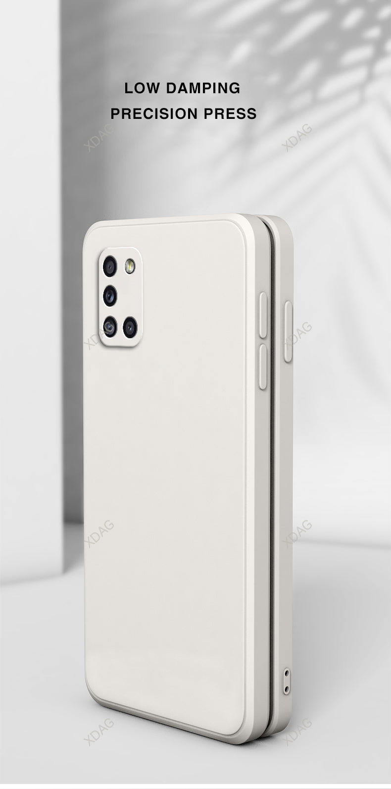 Half Wrapped Back Cover for Samsung A31 A41 A21S A51 A71 High Quality Internal Flocking Soft Liquid Silicone Phone Case Carcasas