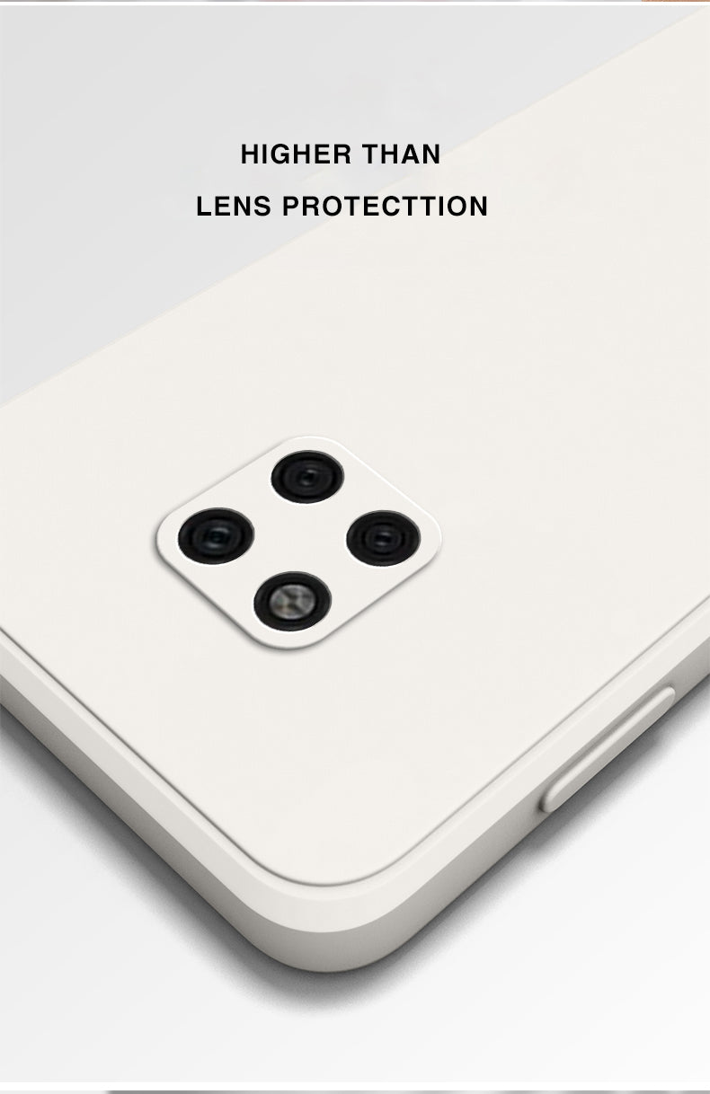 Original Soft Phone Case for Huawei Mate20 Mate 20 Pro X Square Liquid Silicone Luxury 20Pro Mate20Pro 20X 5G Back Cover Funda