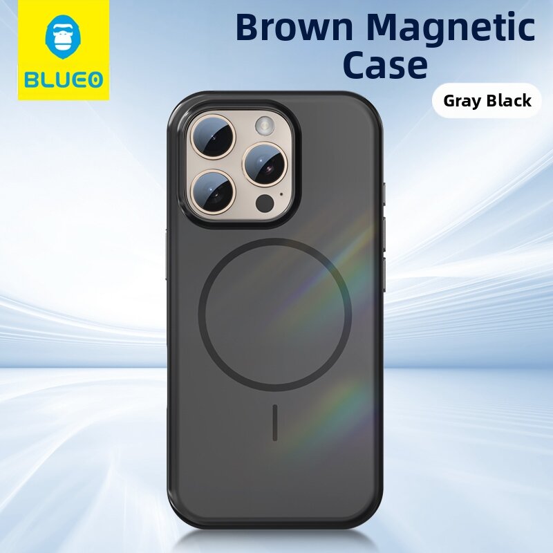 BLUEO | Advanced Protection Magnetic Anti-Shock Phone Case for iPhone 16 Pro and iPhone 15 Pro Max